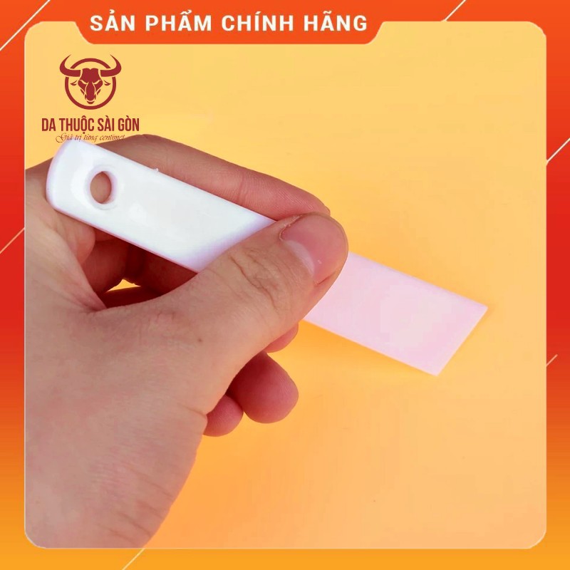 Cây quét keo làm đồ da thủ công bằng nhưa dẻo dễ sử dụng - Bộ dụng cụ làm da handmade