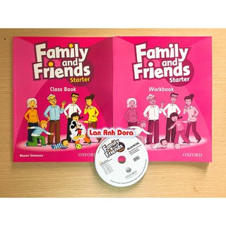 Đồ chơi - Family and friends starter SB+WB (1st) + đĩa