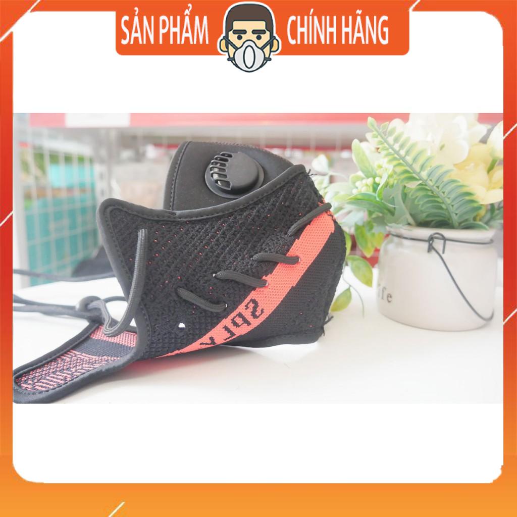 Khẩu Trang Giày Yezzy chống bụi mịn thời trang nghệ sỹ - Red