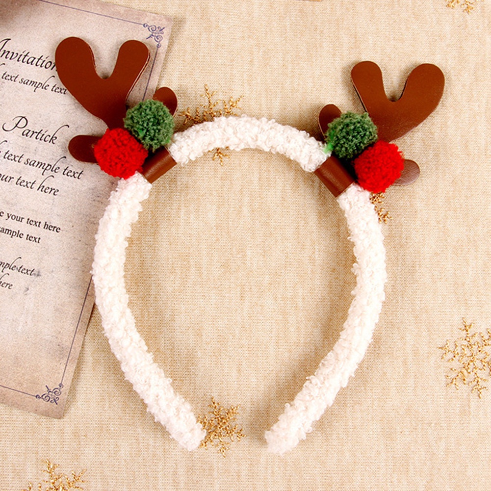 Băng Đô Cài Tóc Phong Cách Giáng Sinh Hoạt Hình Dễ Thương