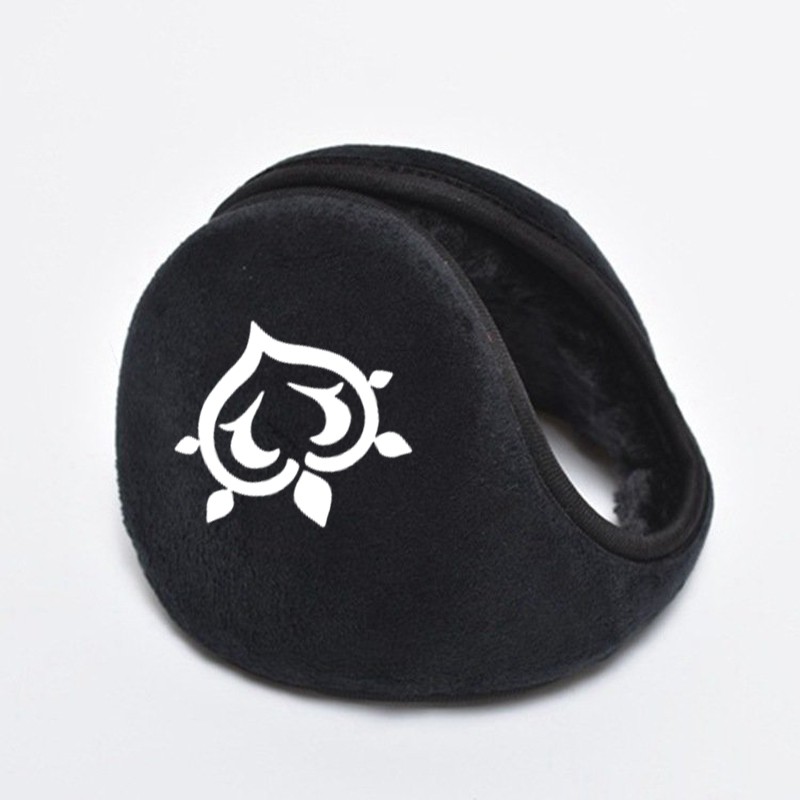 Bịt chụp tai giữ ấm nam nữ PHÙ HIỆU NGUYÊN TỐ GENSHIN IMPACT game chibi anime thời trang M2