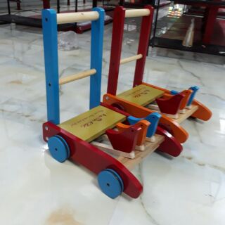 Xe tập đi gỗ 3 con chim