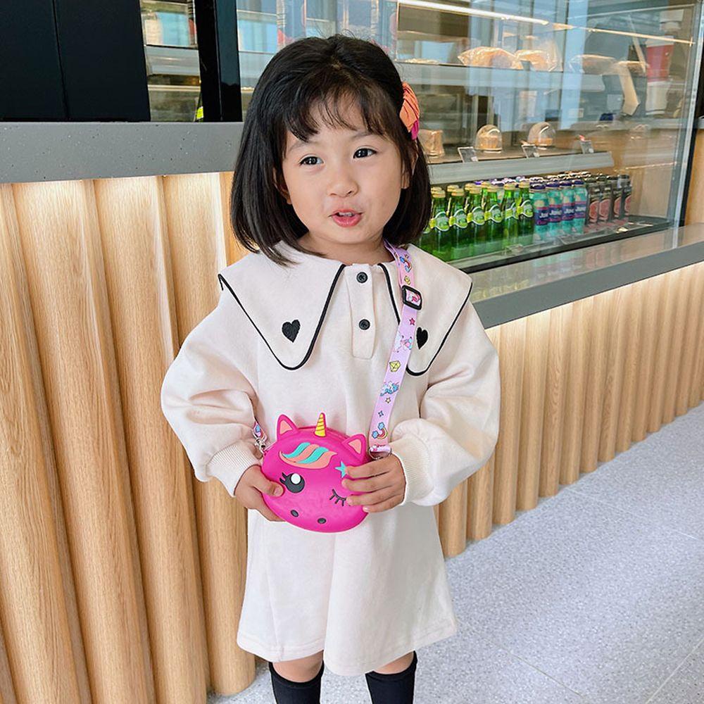 Túi Đeo Vai Bằng Silicone Họa Tiết Hoa / Kỳ Lân / Ngôi Sao Tinh Tế Thời Trang Cho