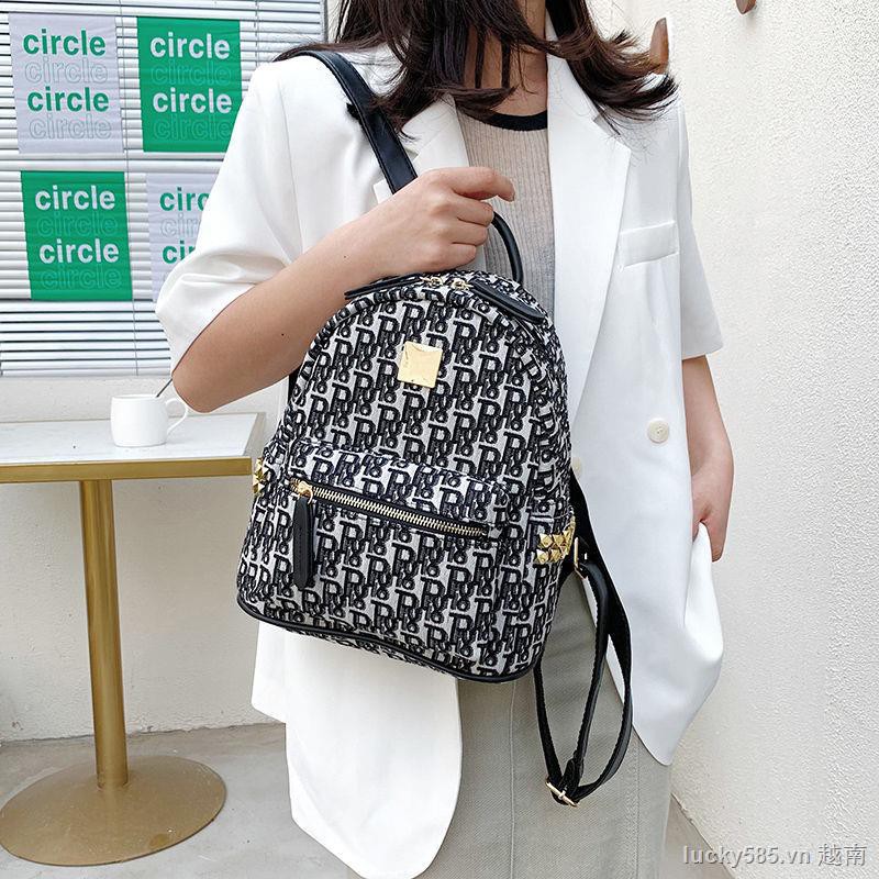 Ba lô thời trang retro Phương Tây 2022 dành cho nữ