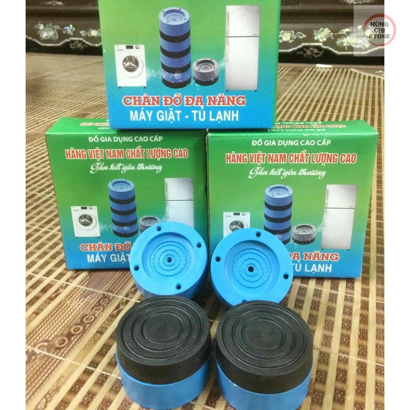 4 Đệm Chống Rung máy Giặt, kê cao , giảm rung lắc. ĐTBX/