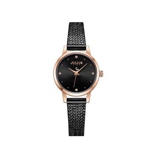 Đồng hồ nữ js-045c kính sapphire julius star hàn quốc dây thép