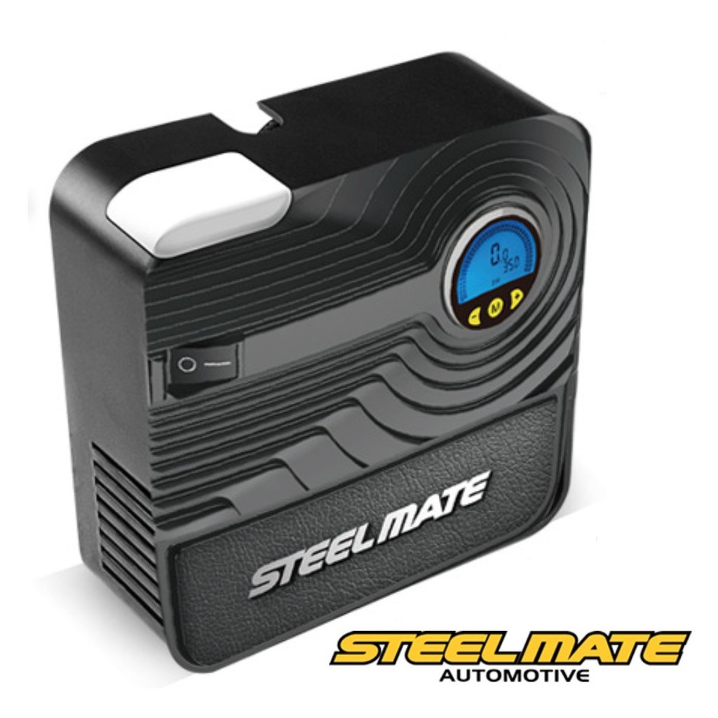 Bơm Ô Tô Mini Tự động ngắt Steelmate P05- Shop phụ kiện đồ chơi ô tô xe hơi EUNOIA