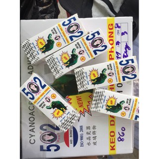 Set 2 hộp Keo dán 502