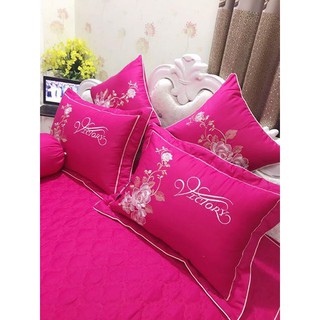Bộ Ga Gối Mùa Cưới Vic cao cấp M6 m8