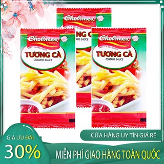 Tương Cà CHOLIMEX Gói 10g - Combo 3 Gói Cho Bữa Ăn Thêm Ngon Miệng