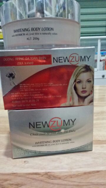 Kem body NEWZUMY 180.000đ - 319.000