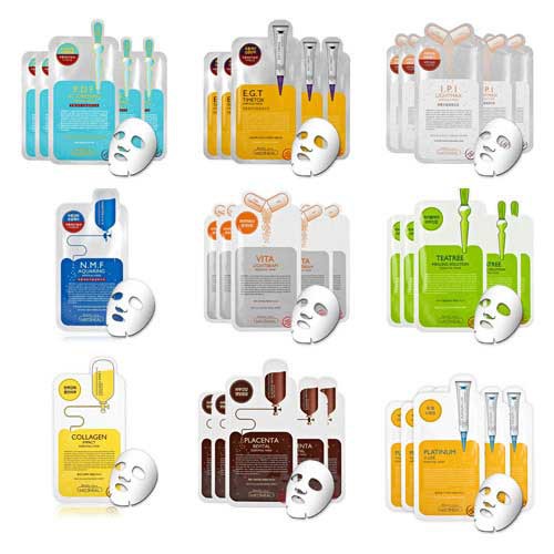 Mặt Nạ Dưỡng Sáng Mờ Thâm Cấp Ẩm Phục Hồi Da Mediheal Các Loại