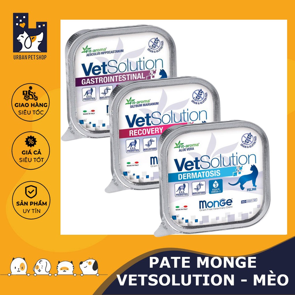 PATE MONGE ĐẶC T.R.Ị - GIÚP MÈO KHỎE ĐẸP