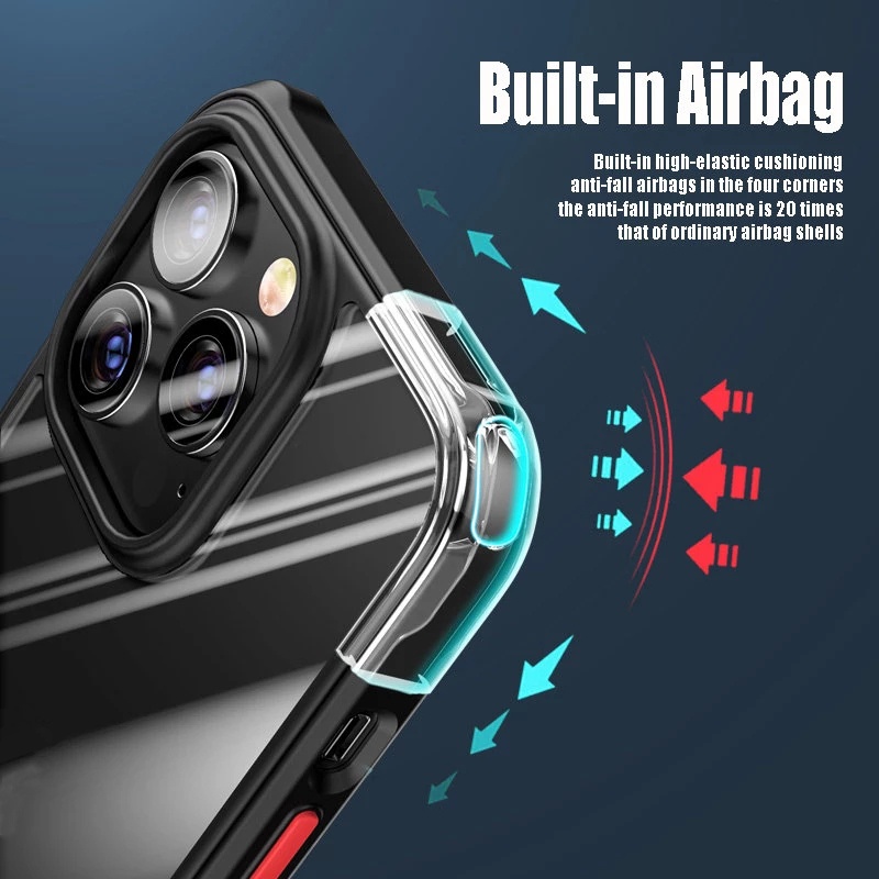 Ốp Điện Thoại Cứng Viền Vuông Chống Sốc Cho iPhone 14 Pro Max 13 Pro Max 14 Plus 13 12 mini 7 8 Plus SE 2020 X XS 11 Pro Max XR
