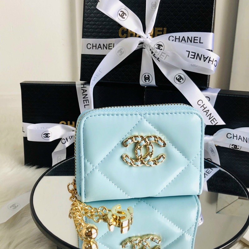 Ví mini xanh pastel gift