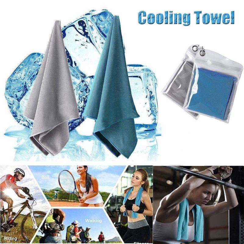 Khăn Lau Mồ Hôi Làm Mát Nhanh Khô Tiện Dụng Cho Nam Và Nữ