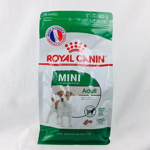 [CHÍNH HÃNG] ROYAL CANIN - MINI ADULT THỨC ĂN CHO CHÓ TRÊN 10 THÁNG - GÓI 800G