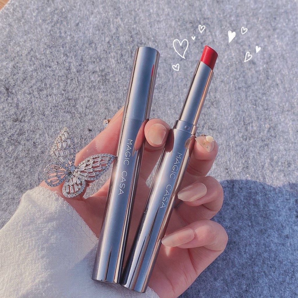 [Hàng mới về]Son kem lì MAGIC CASA chiết xuất thực vật tự nhiên làm mềm môi chống nước lâu trôi | BigBuy360 - bigbuy360.vn