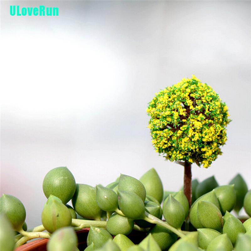 5 Cây hoa giả nhiều màu sắc trang trí tiểu cảnh