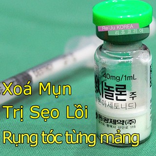 xóa mụn_triamcinolone 1ml_Rụng tóc từng mảng
