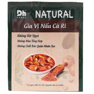 [HCM] Gia vị nấu cà ri Dh Food Natural gói 10g