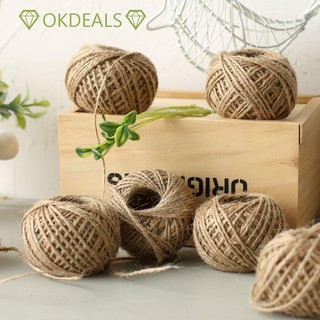 Dây thừng gai, dây đay gai 100m trang trí Handmade, Decor