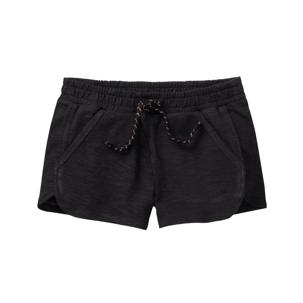 Quần short thun Bé Gái Gymboree - Đen