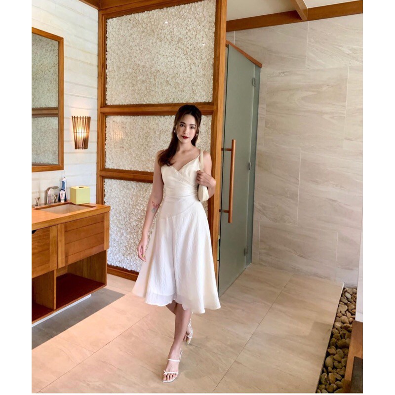 đầm đắp ngực 2  dây | BigBuy360 - bigbuy360.vn