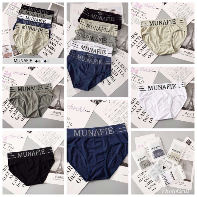 QUẦN SỊP NHẬT MUNAFIE KÈM TÚI ZIP