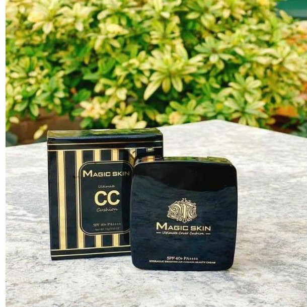 Phấn Nước Ngọc Trai Magic Skin Ultimate CC Cushion 3in1 SPF40+ 15g
