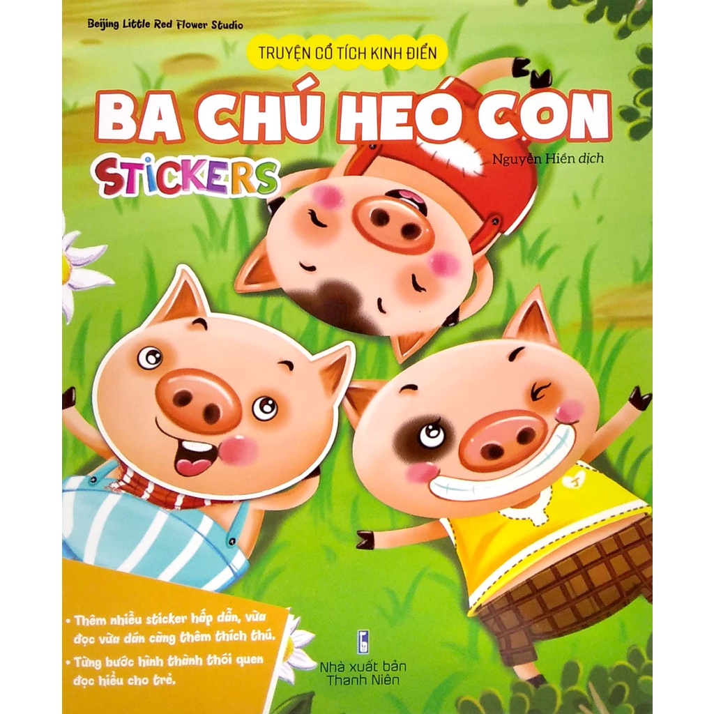 Sách Truyện Cổ Tích Kinh Điển - Ba Chú Heo Con