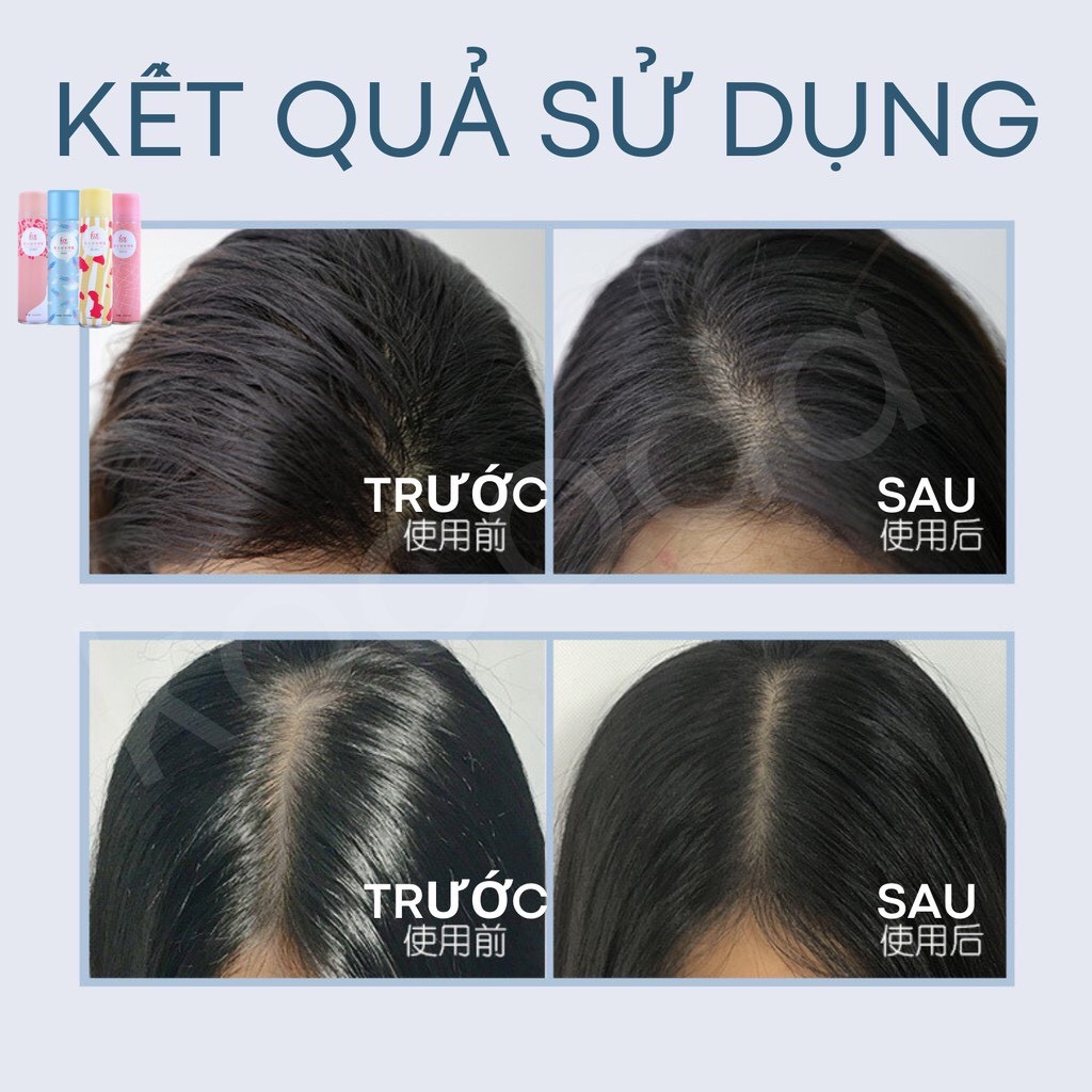 Dầu Gội Khô Issy Dạng Xịt Không Bết Dính Giúp Tóc Bồng Bềnh Mượt Mà Nội Địa Trung 150ml