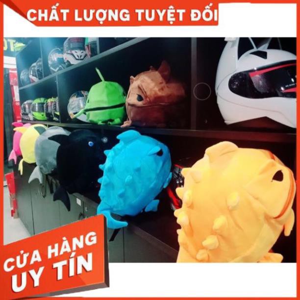 Balo khủng long vải nhung cao cấp