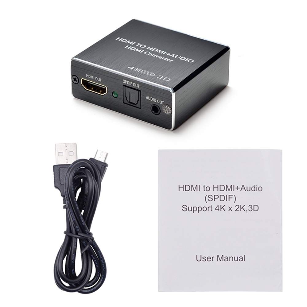 Thiết bị chuyển đổi âm thanh HDMI to optical | Toslink HDMI sang Spdif | đầu cắm 3.5mm 4K x 2K dành cho PS4