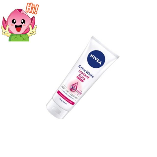 Tinh chất dưỡng thể sáng da tức thì Nivea Extra White Instant Aura SPF33  180ml