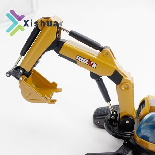 RU Model Of HuiNa 1703 1:50 I9 Conceptual  Alloy  Excavator control excavator toy controller forklift toys Mini Car