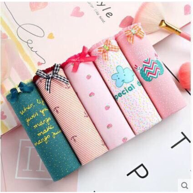 Sét 5 quần chip cotton kute