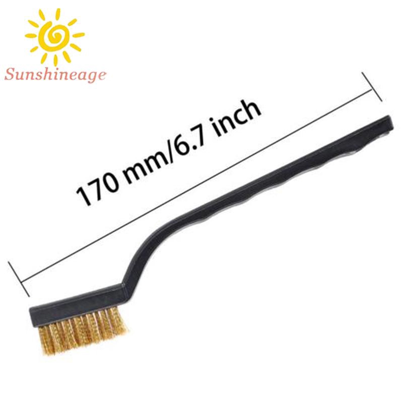 Set 12 Chổi Sợi Kim Loại Vệ Sinh Đa Năng