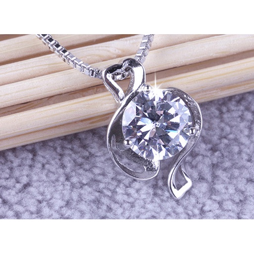 Dây chuyền bằng bạc 925 mặt dây hình cung hoàng đạo thời trang