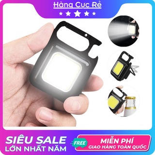 Đèn pin móc khóa mini 3in1 đa năng, Led siêu sáng, sạc Usb, Cob khẩn cấp, chống nước – Shop Hàng Cực Rẻ