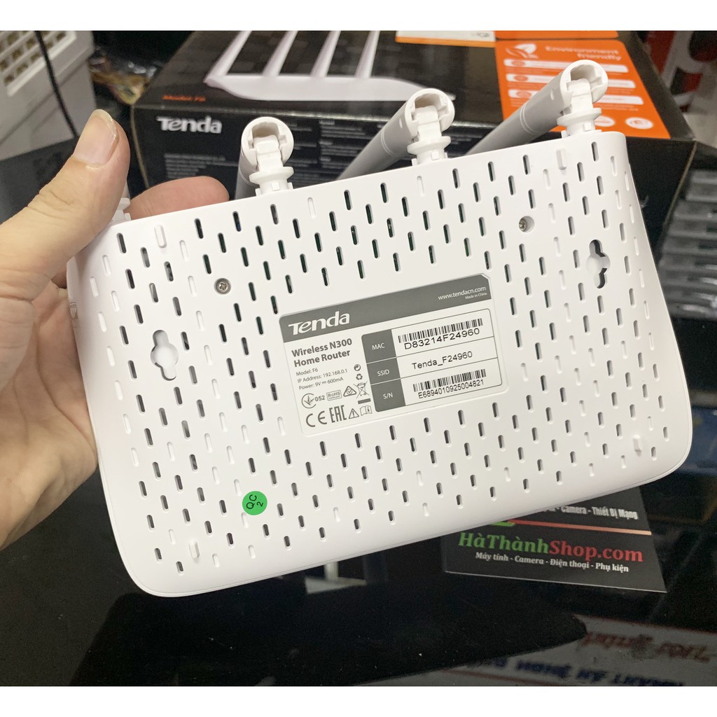 Bộ phát wifi Tenda F6 4 râu cao cấp, , bộ phát wifi chuẩn tốc 300M - Bảo hành 36 tháng | BigBuy360 - bigbuy360.vn