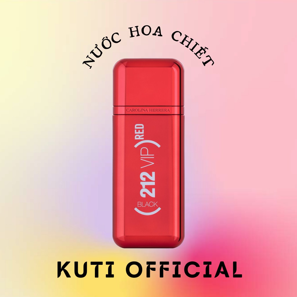 Ⓣ Ⓣ Ⓣ 🤖 Mau Thu Nước Hoa Nam Carolina Herrera 212 VIP Black Red EDP