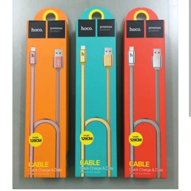 Cáp sạc hoco 1,2m cho iphone