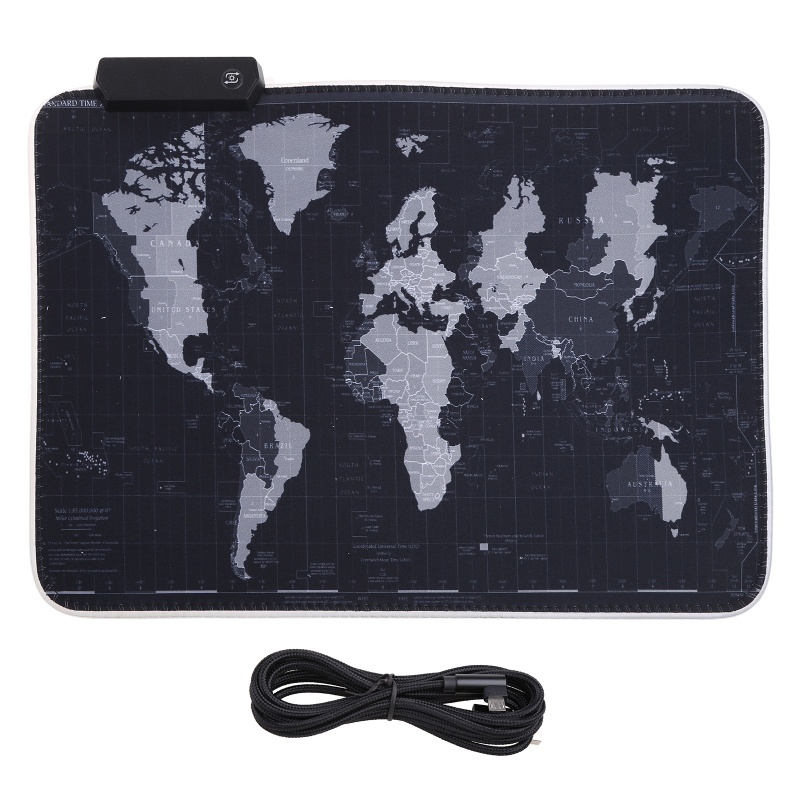 Vỏ Bọc Bàn Phím Và Chuột Chơi Game Cỡ Lớn Có Đèn LED RGB