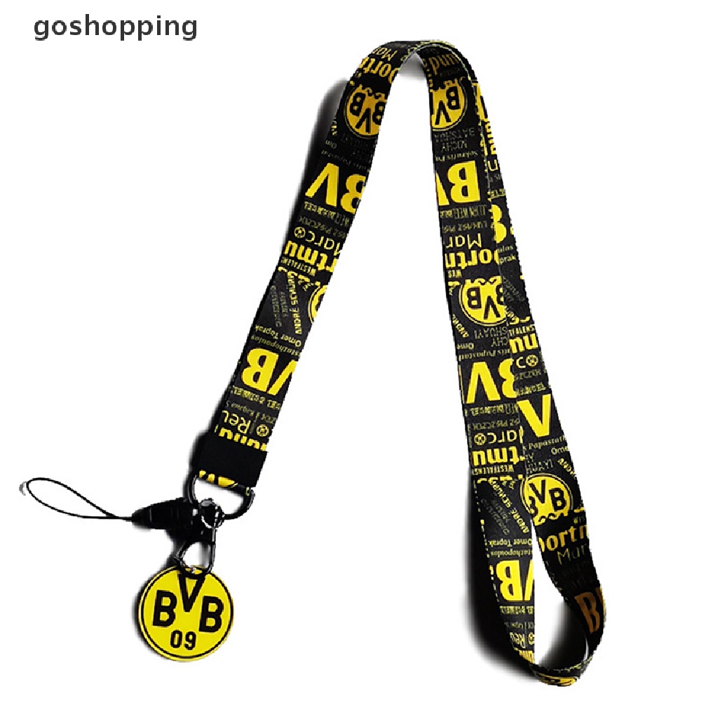 Dây Đeo Điện Thoại / Móc Khóa Trang Trí Hình Quả Bóng Đá Chống Thất Lạc