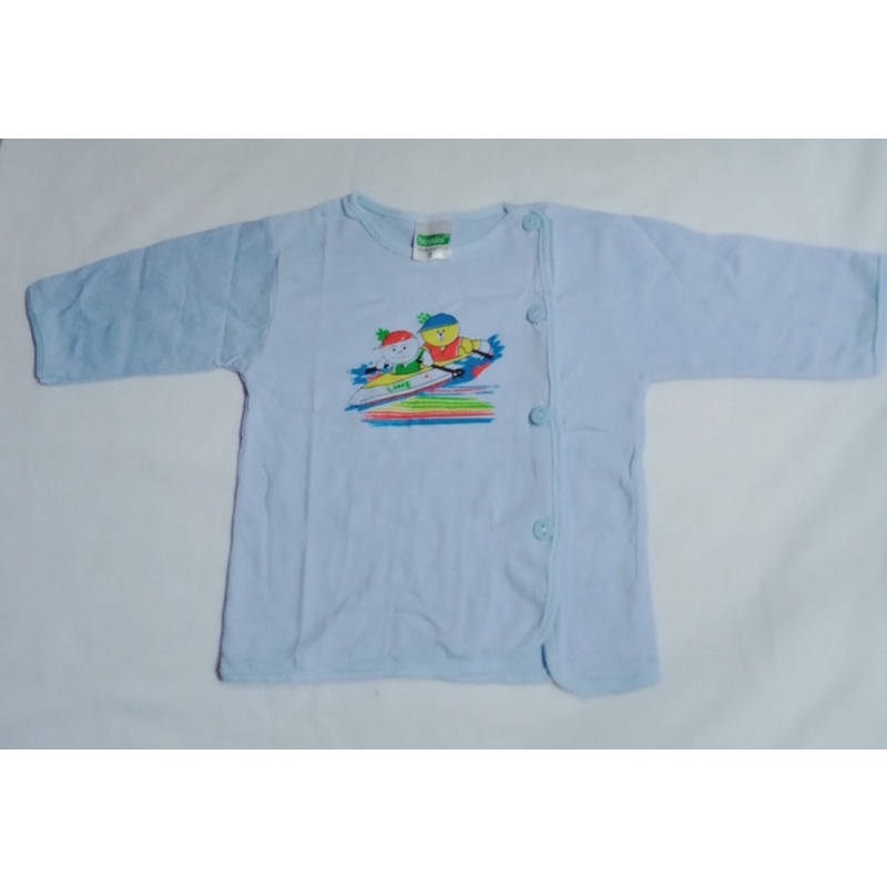 Áo sơ sinh Bossini Bác sĩ dài tay, màu cho bé từ 3 - 13kg