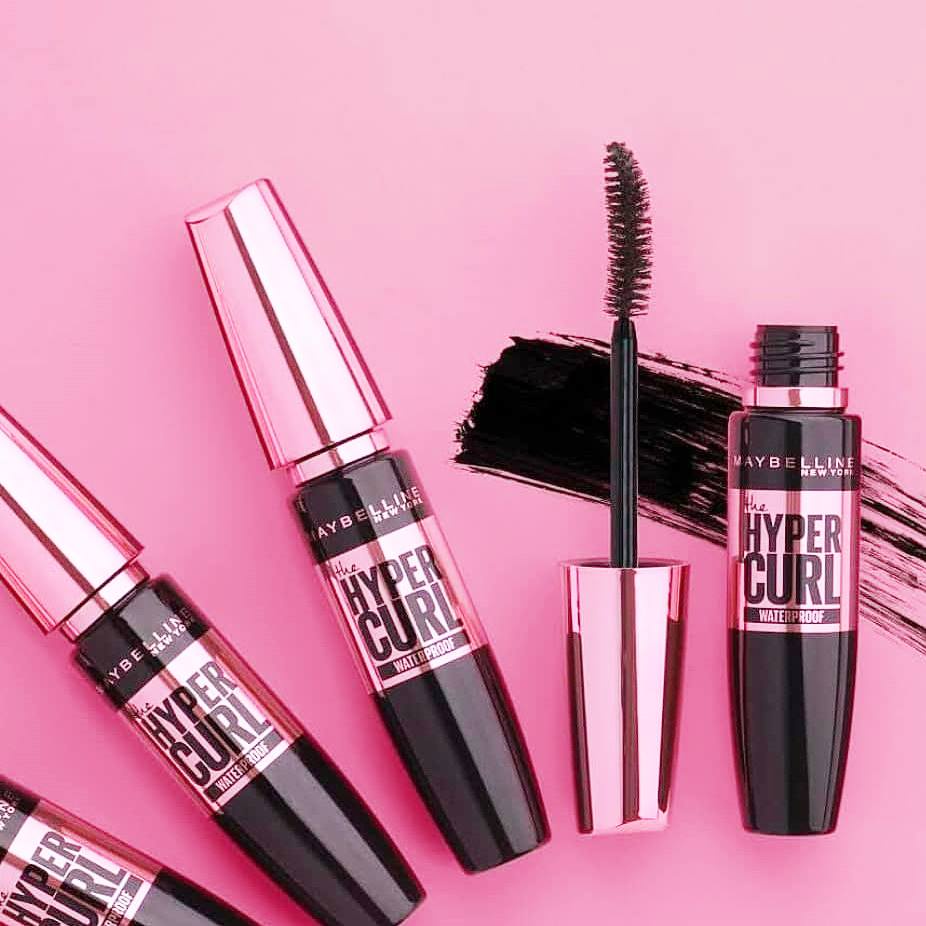 Mascara Maybelline  vàng -tím - đen hồng Hyper Curl - Big Shot - The Falsies Lash Lift Không vỉ