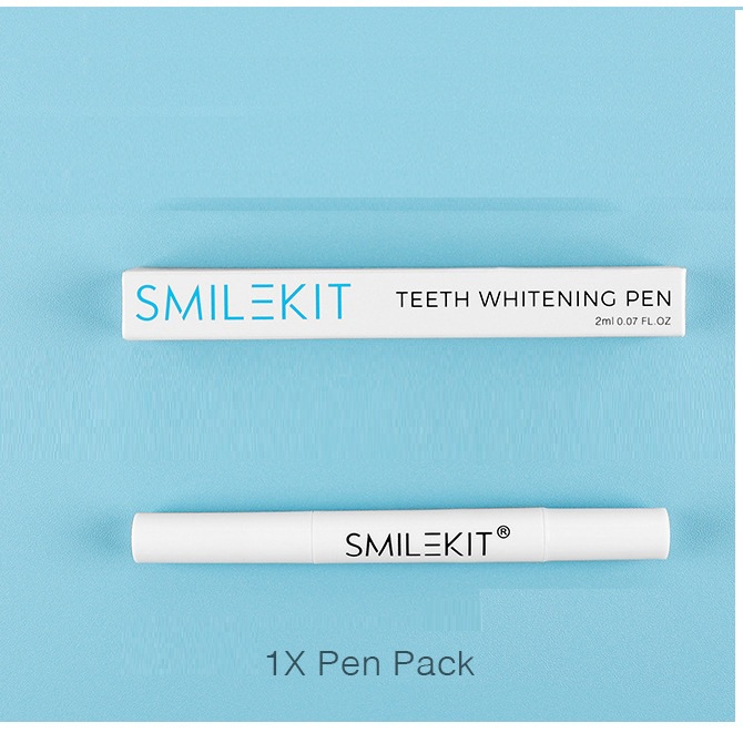 Bút tẩy trắng răng - Bút làm trắng răng dạng gel Teeth Whitening Pen Smilekit 2ml