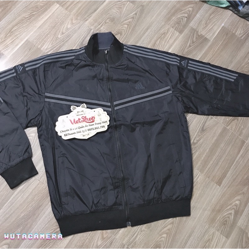 áo khoác gió nam trung niên hàng 2 mặt chất đẹp