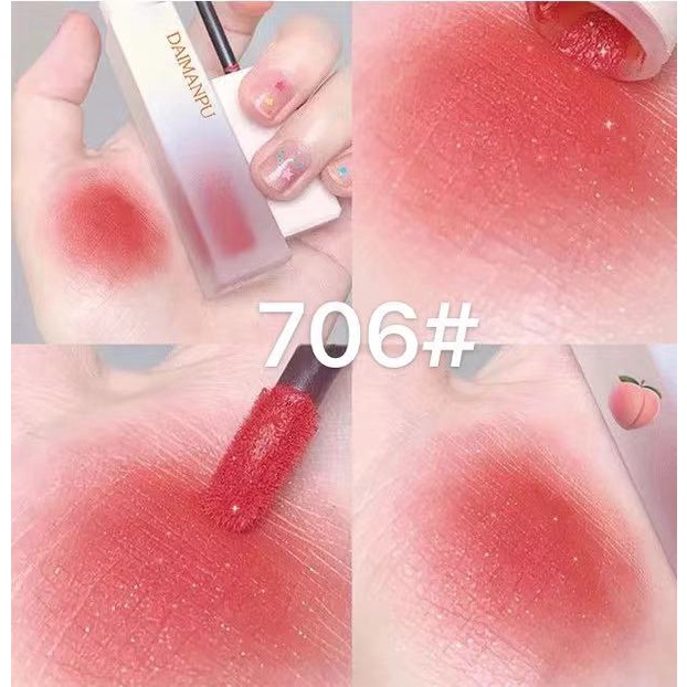 [Hàng mới về] Son Kem Daimanpu Dưỡng Ẩm Mềm Mượt Tự Nhiên